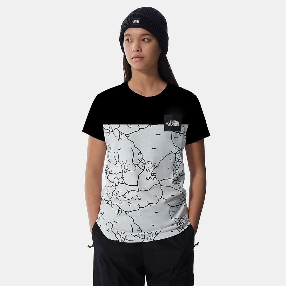 The North Face Search & Rescue Γυναικεια T Shirt - Ασπρα (SPCA16254)